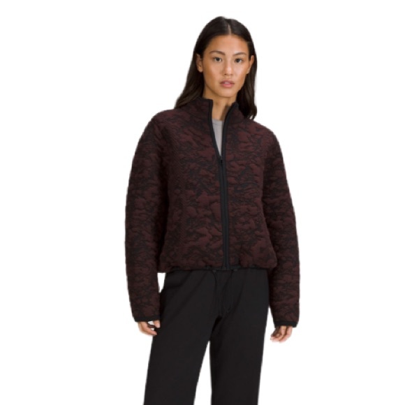 Lululemon Jacquard Multi Texture Sweater Jacket - Picture 2 of 13